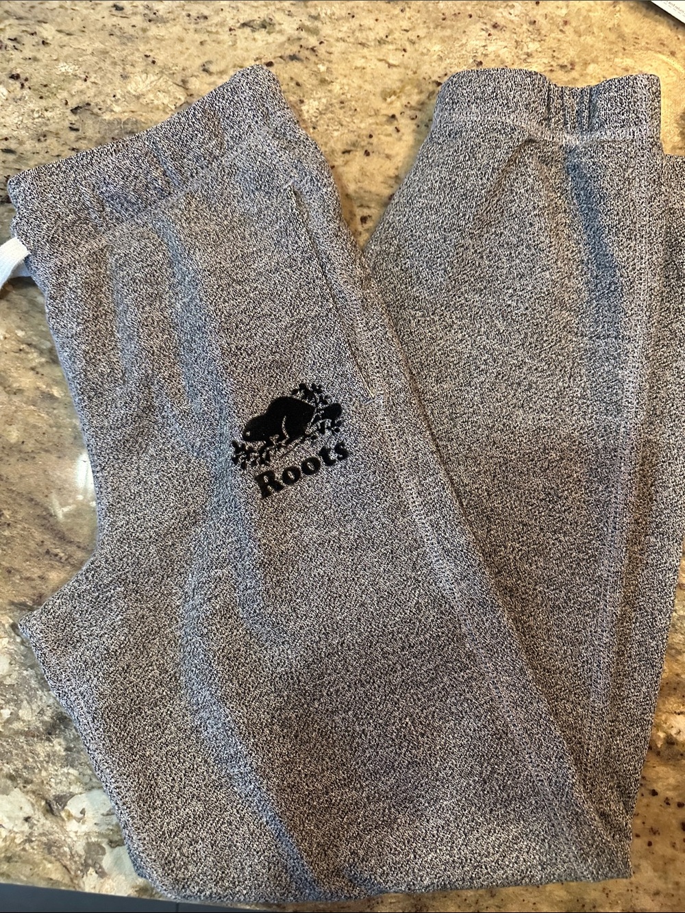 Roots Kids Heather Gray Jogger Sweatpants